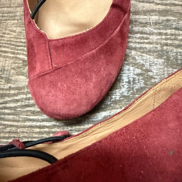 Ziera size 8 NWOT suede pumps with Rounded Toe and Modest Heel- Mary Jane hook - Picture 8 of 13